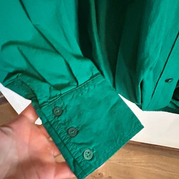 Stateside Voile Long Sleeve Front Twist Shirt - Picture 7 of 8